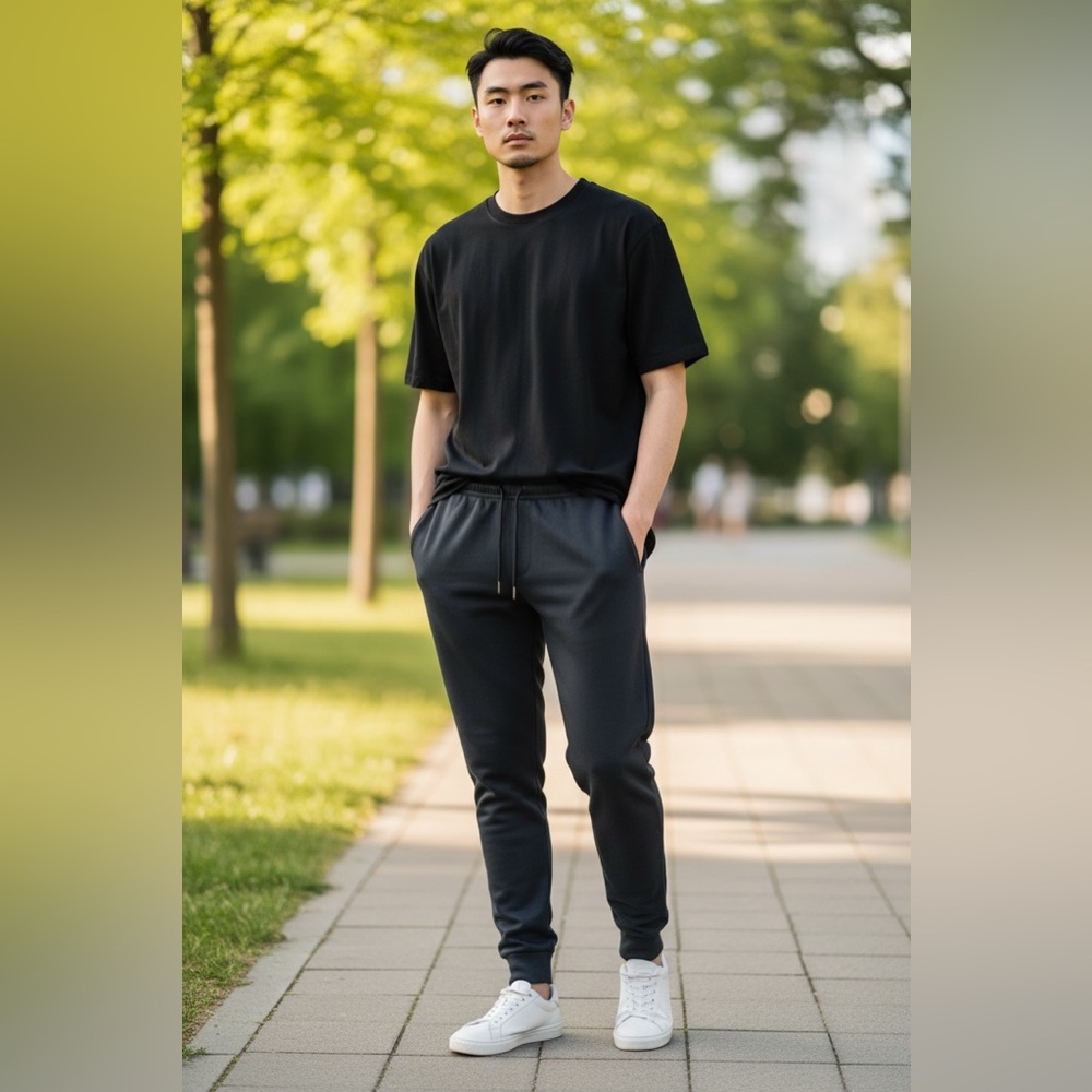 🆕 Black Ice Performance - Men's - Unisex - Classic Black Joggers - NWT